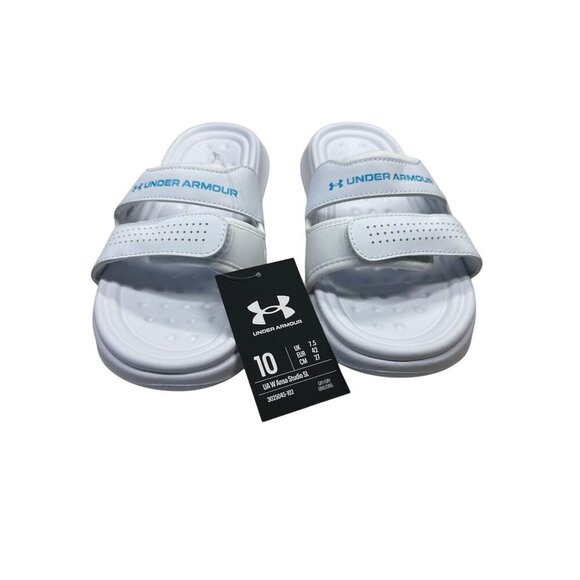 Under Armour Slide Sandals Ansa Womens Size 10 - Picture 3 of 10